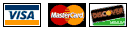 Visa, MasterCard, American Express and Discover Proudly Accepted