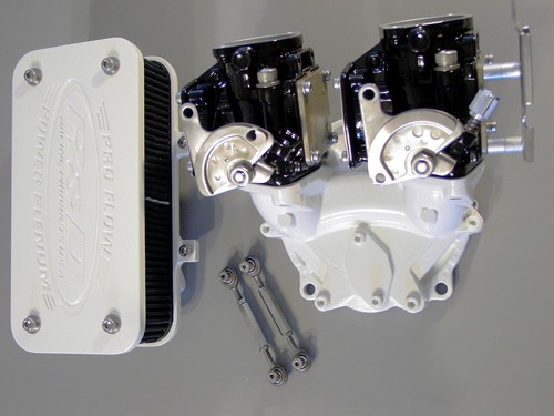 SD Carburetors with White Epoxy