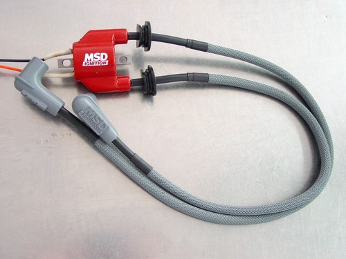 MSD ignition coil spark plug wire replacement