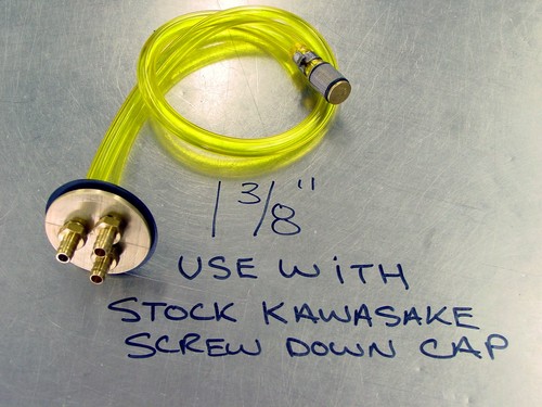 Kawasaki Vintage Fuel Pick Up screw down cap style